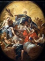 Holy Trinity Adored by St Michael, Francesco Solimena, 1700 O5H5443